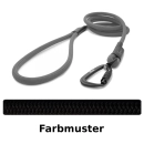 klassische Hundeleine TWIST - L - 145cm - schwarz